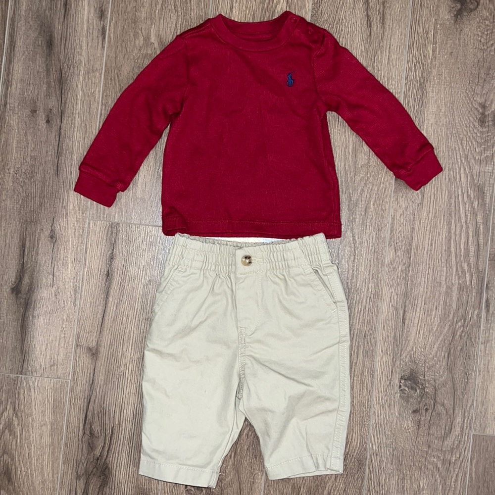 Ralph Lauren Boys 3 Month Set
